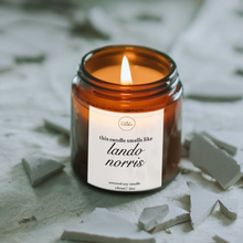 Load image into Gallery viewer, Lando Norris Candle, Formula One Gifts