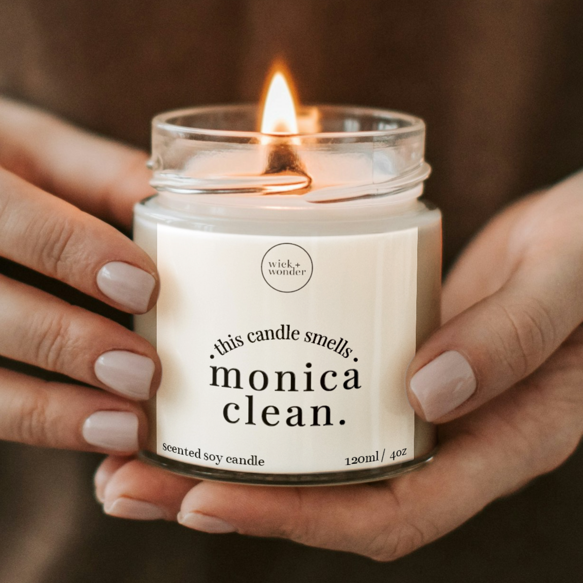 Monica Clean Candle, Friends TV Show Gifts