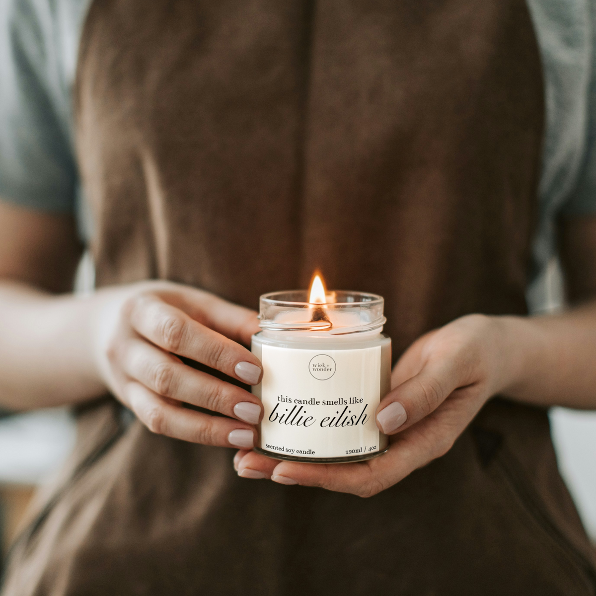 Billie Eilish Candle, Gift For Music Lover