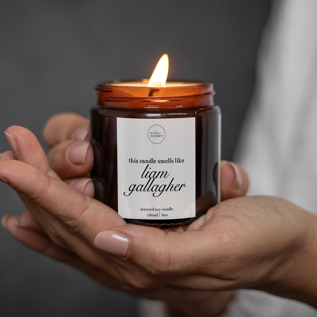 Smells Like Liam Gallagher Candle, Oasis Gifts