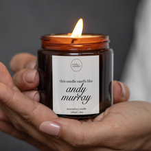 Load image into Gallery viewer, Andy Murray Candle, Funny Tennis Gifts