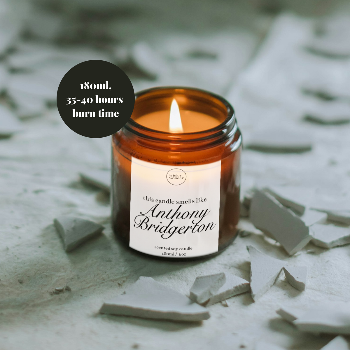 Anthony Bridgerton Candle, Bridgerton Gifts, Bridgerton Candle