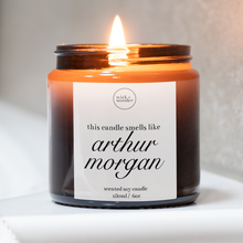 Load image into Gallery viewer, Arthur Morgan Candle, RDR2 Gifts