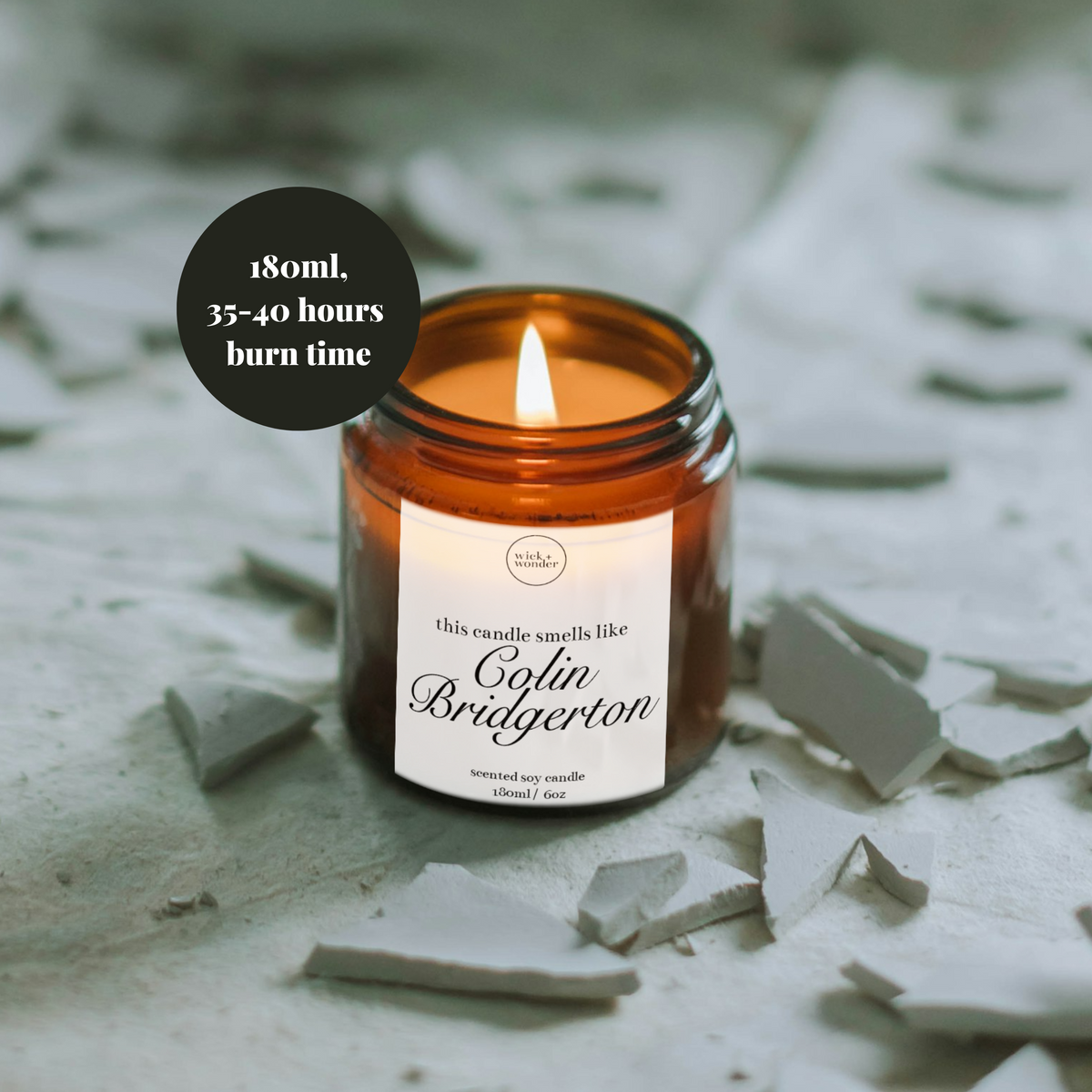 Colin Bridgerton Candle, Bridgerton Gifts, Bridgerton Candle
