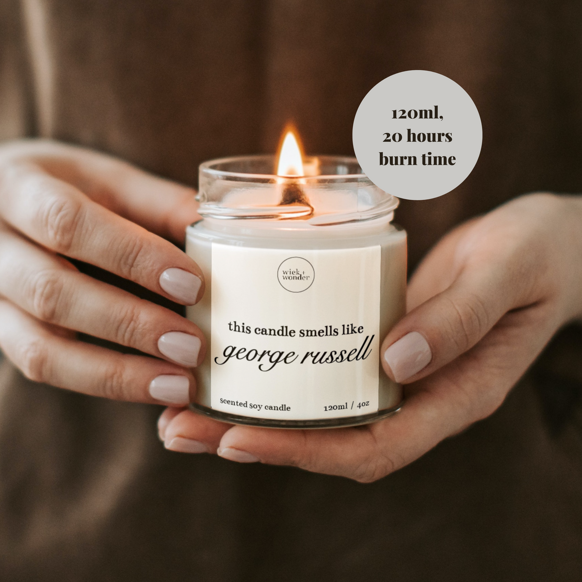 George Russell Candle, Formula One Gifts