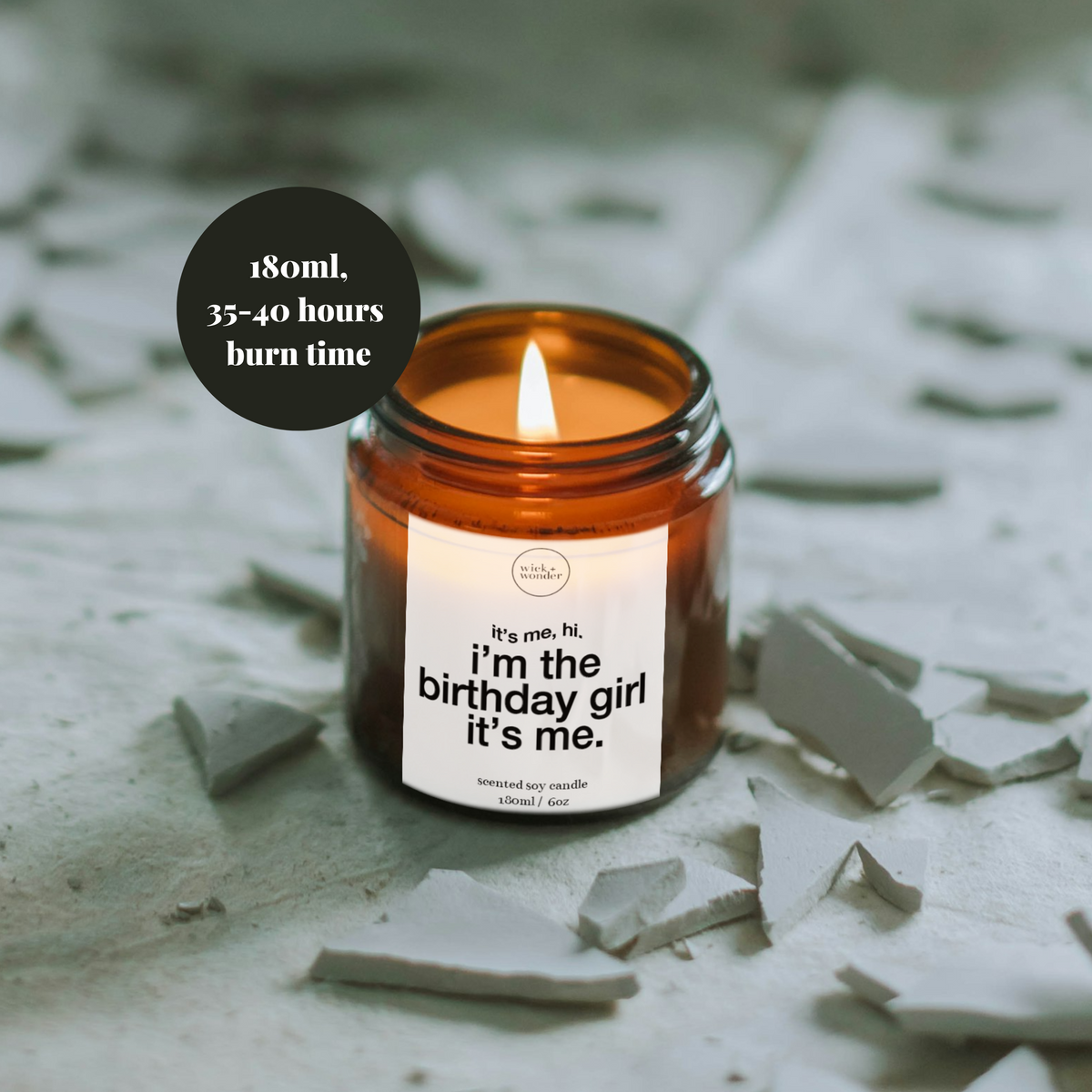 Taylor Swift Birthday Candle, I'm The Birthday Girl It's Me