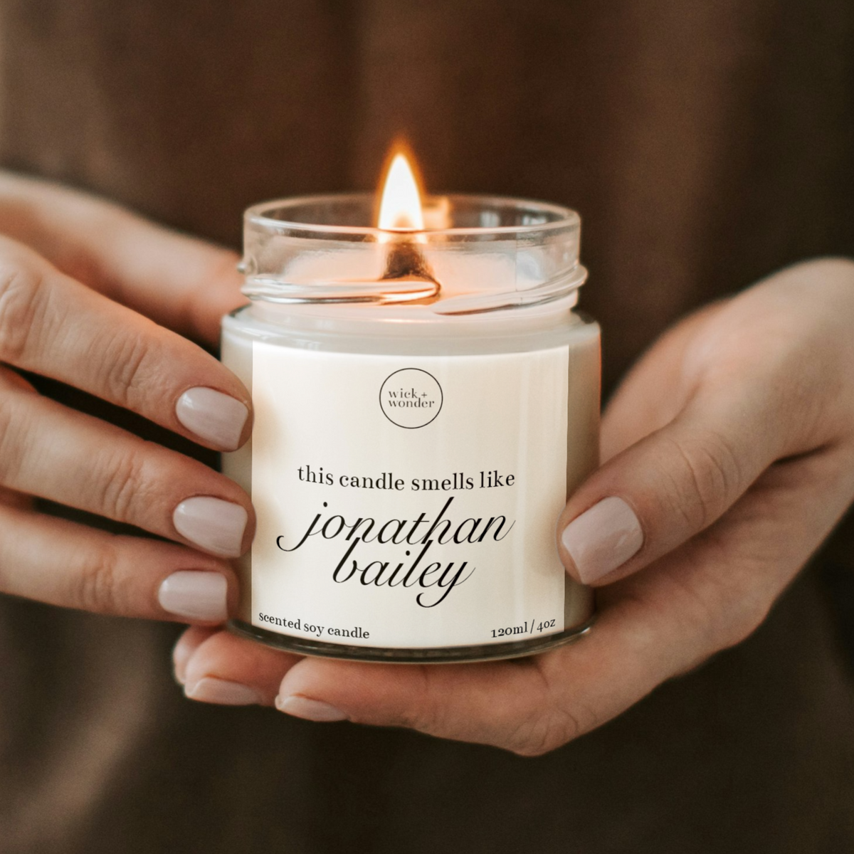 Smells Like Jonathan Bailey Candle, Celebrity Candles