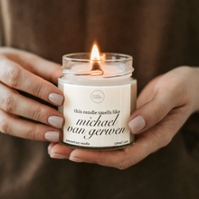 Load image into Gallery viewer, Michael van Gerwen Candle, Funny Darts Gifts