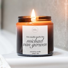 Load image into Gallery viewer, Michael van Gerwen Candle, Funny Darts Gifts