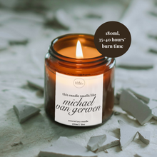 Load image into Gallery viewer, Michael van Gerwen Candle, Funny Darts Gifts