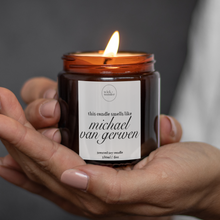 Load image into Gallery viewer, Michael van Gerwen Candle, Funny Darts Gifts