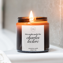 Load image into Gallery viewer, Smells Like Charles Leclerc Candle, Formula One Gifts