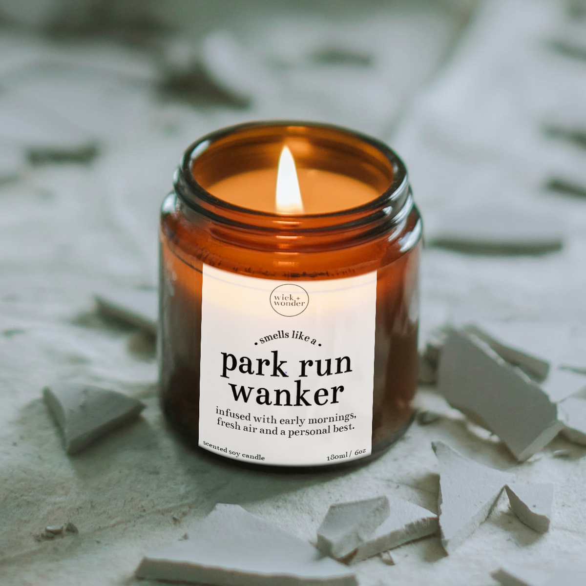 Park Run Wanker Candle, Park Run Gift