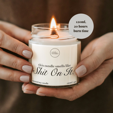 Load image into Gallery viewer, Shit On It Candle, Friday Night Dinner Gifts