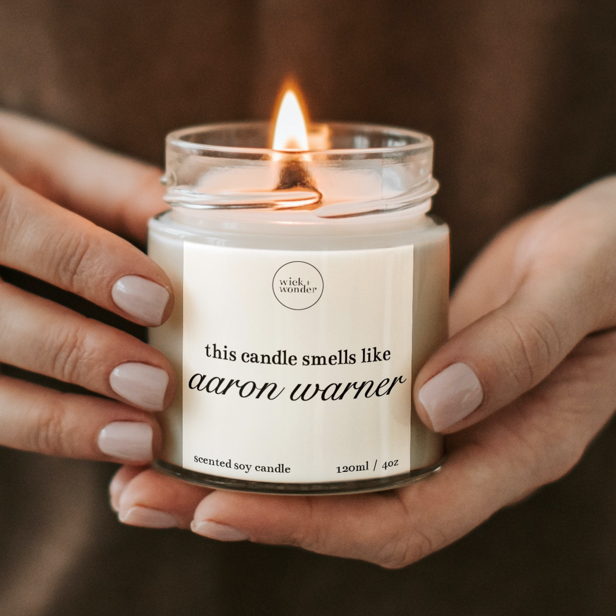 Aaron Warner Candle, Shatter Me Gifts