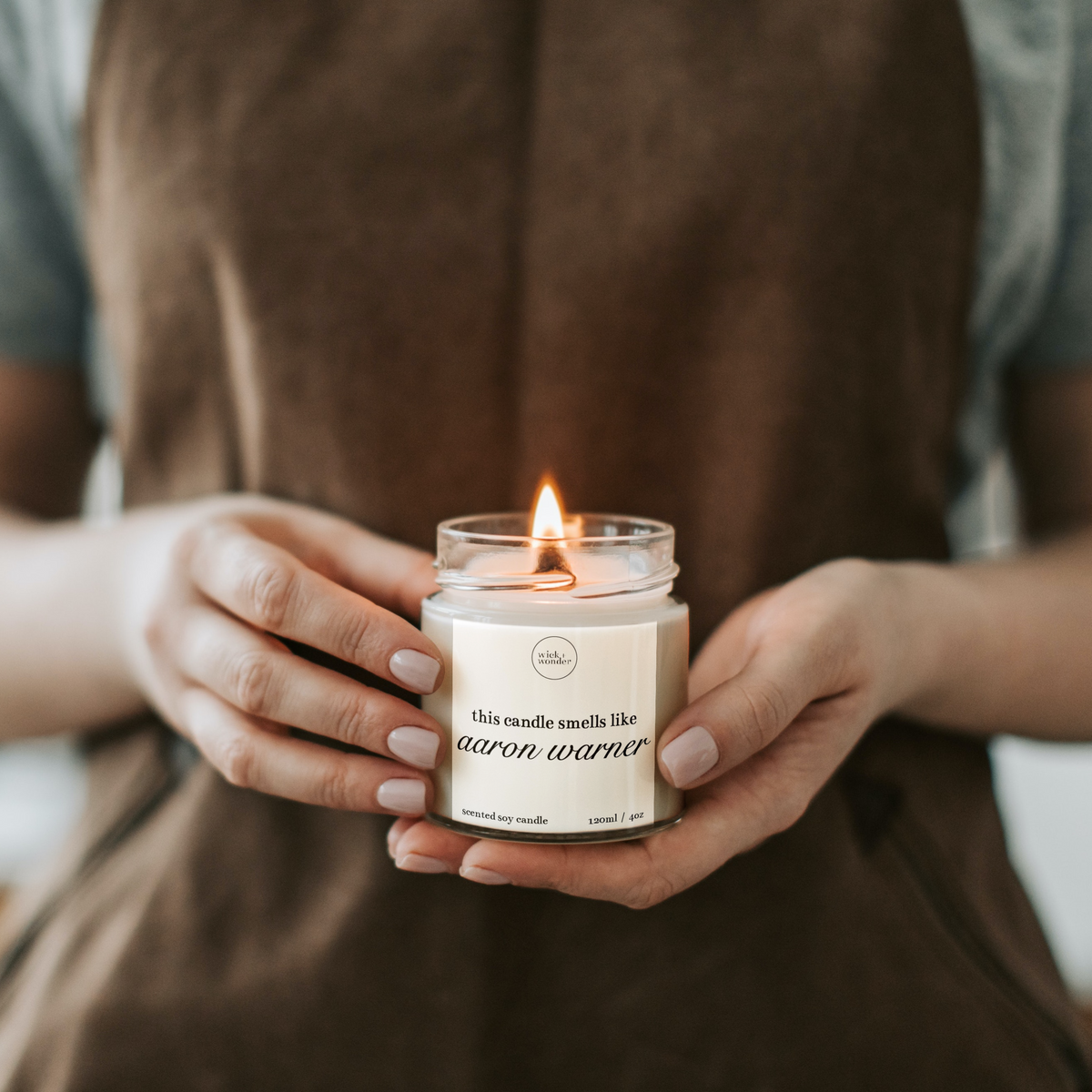 Aaron Warner Candle, Shatter Me Gifts