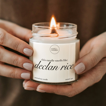 Load image into Gallery viewer, Declan Rice Candle, Arsenal Gifts