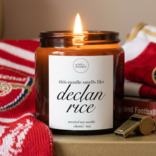 Load image into Gallery viewer, Declan Rice Candle, Arsenal Gifts