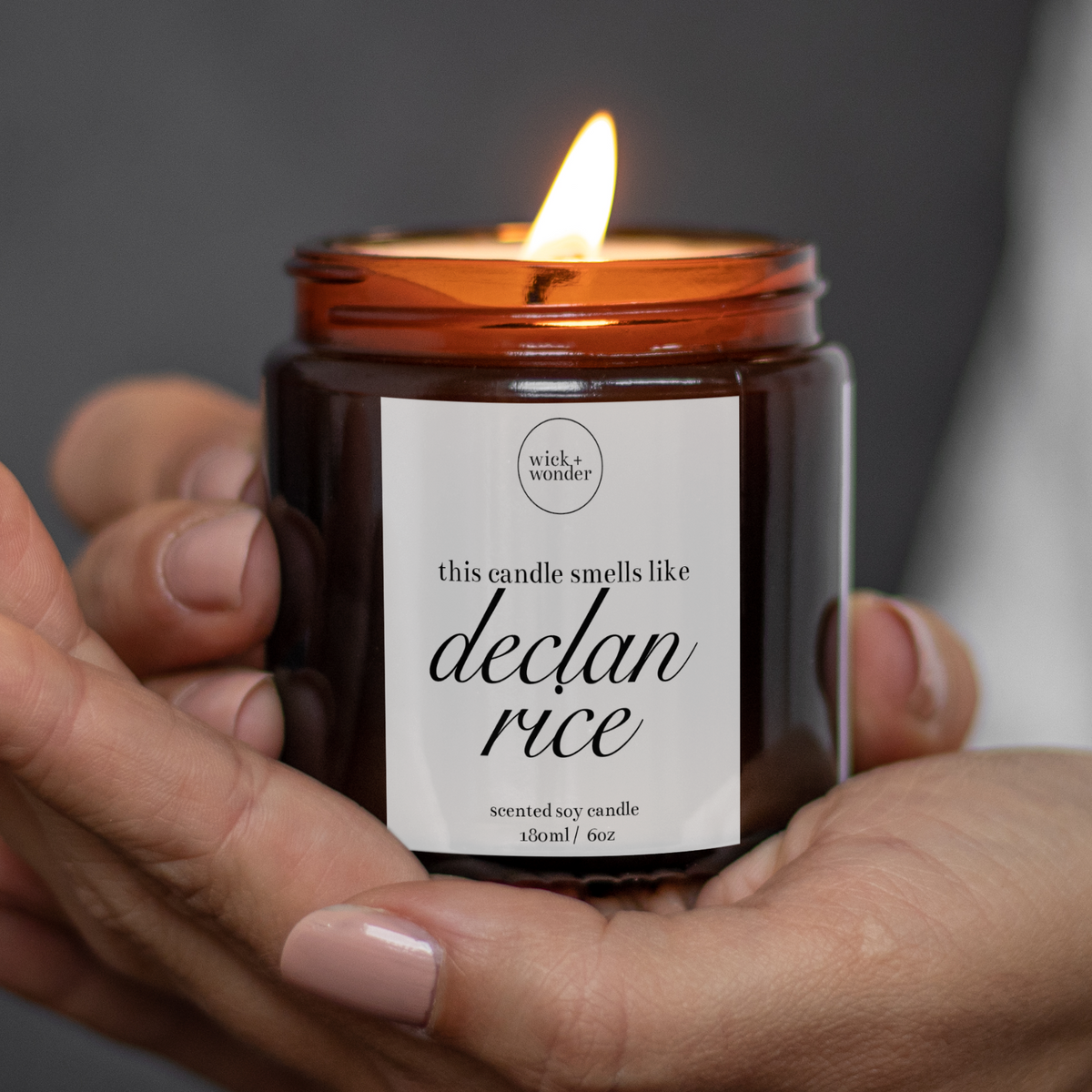 Declan Rice Candle, Arsenal Gifts