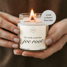 Load image into Gallery viewer, Funny Cricket Gifts, Joe Root Candle