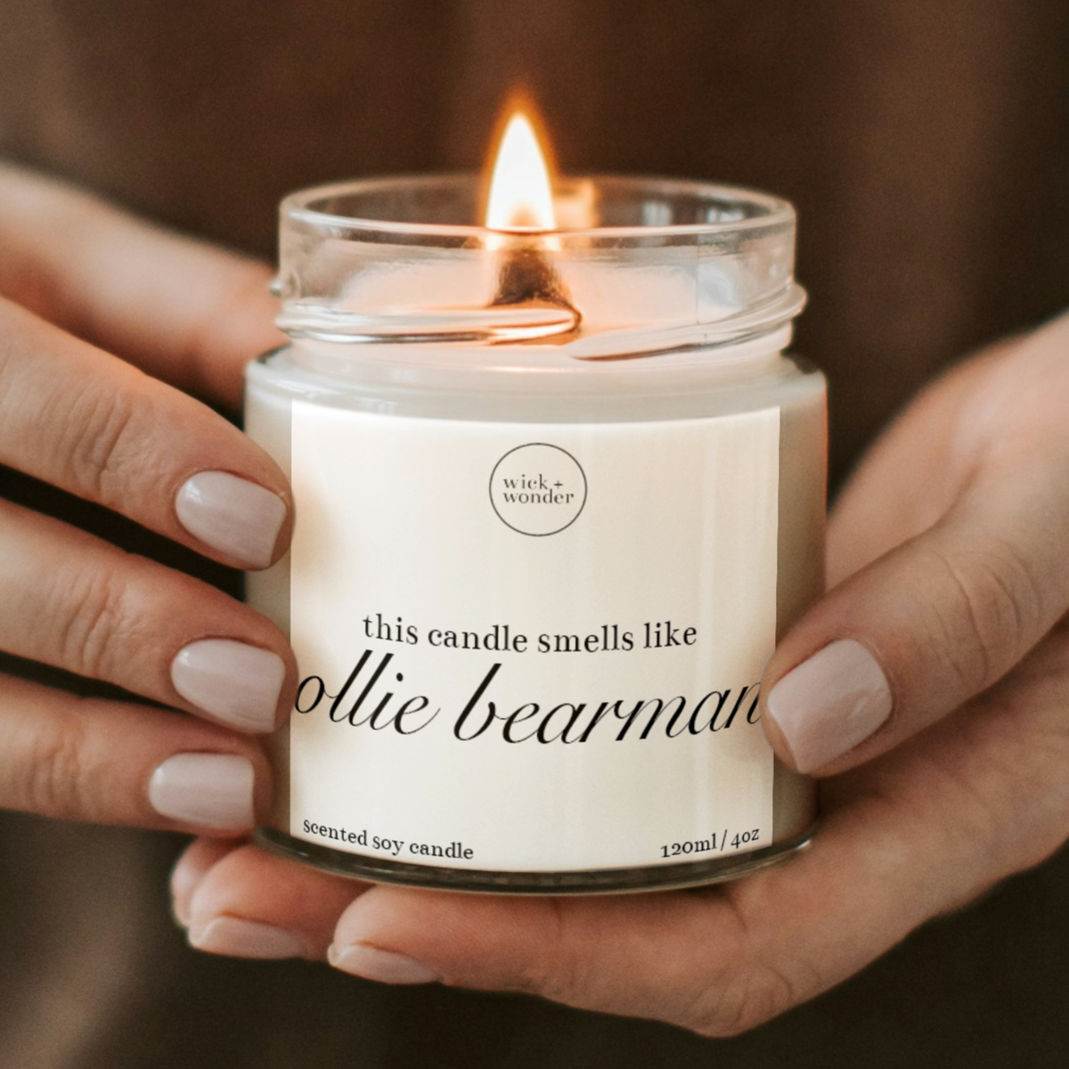 Ollie Bearman Candle, Funny Formula One Gift