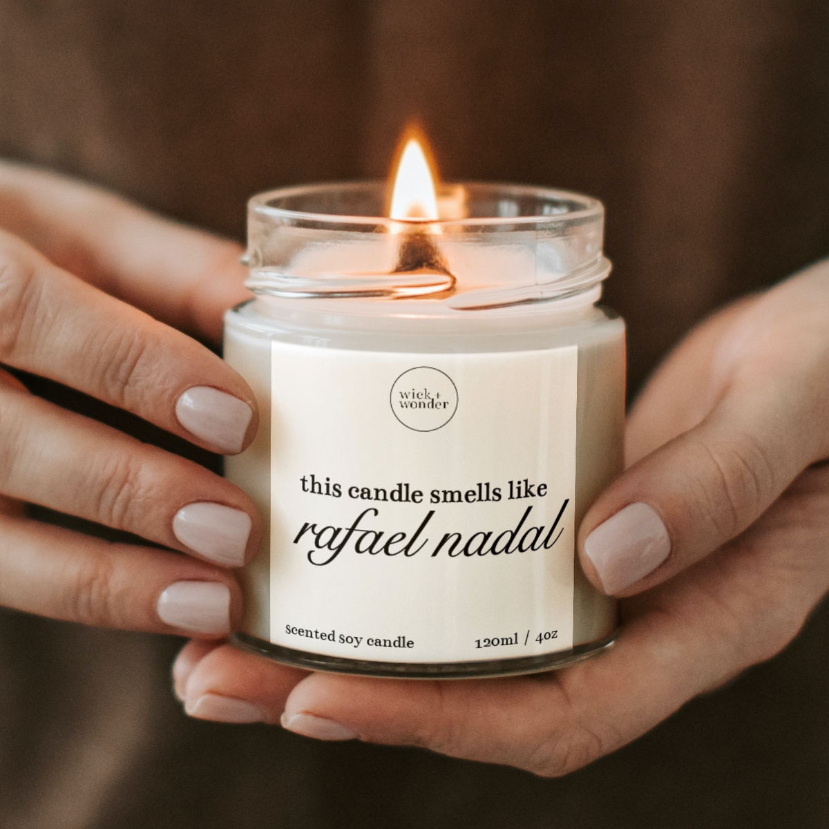 Rafael Nadal Candle, Tennis Gifts