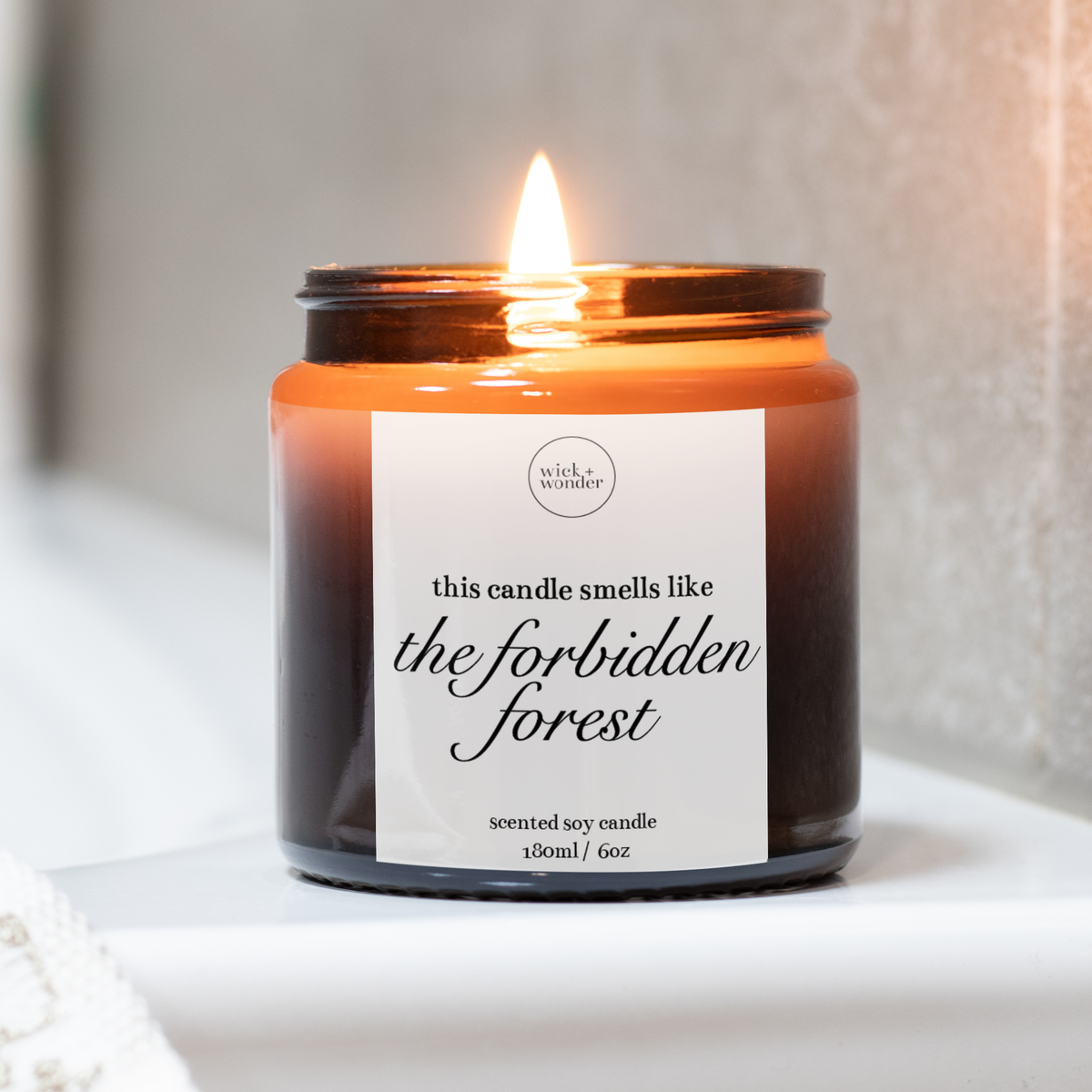 The Forbidden Forest Candle, Harry Potter Gifts