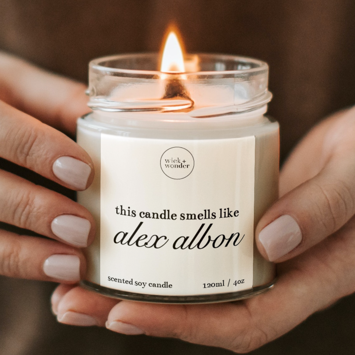 Alex Albon Candle, Formula One Gifts