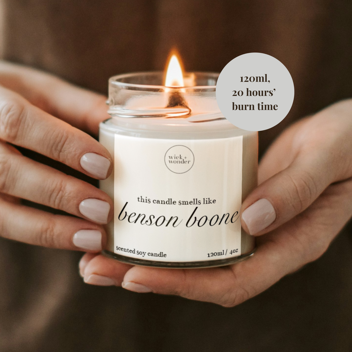 Benson Boone Candle, Music Lover Gift