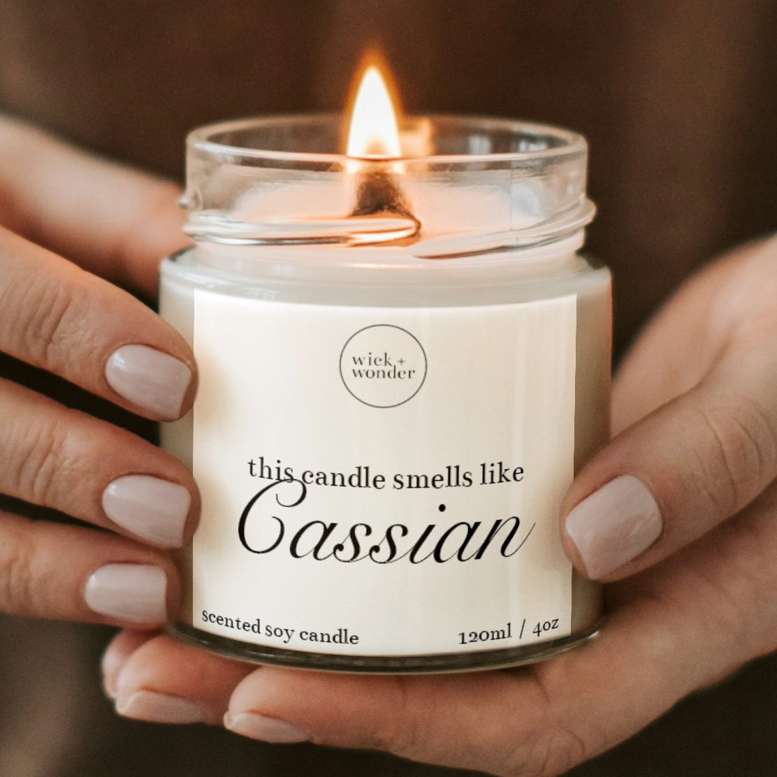 Cassian Candle, ACOTAR Gifts