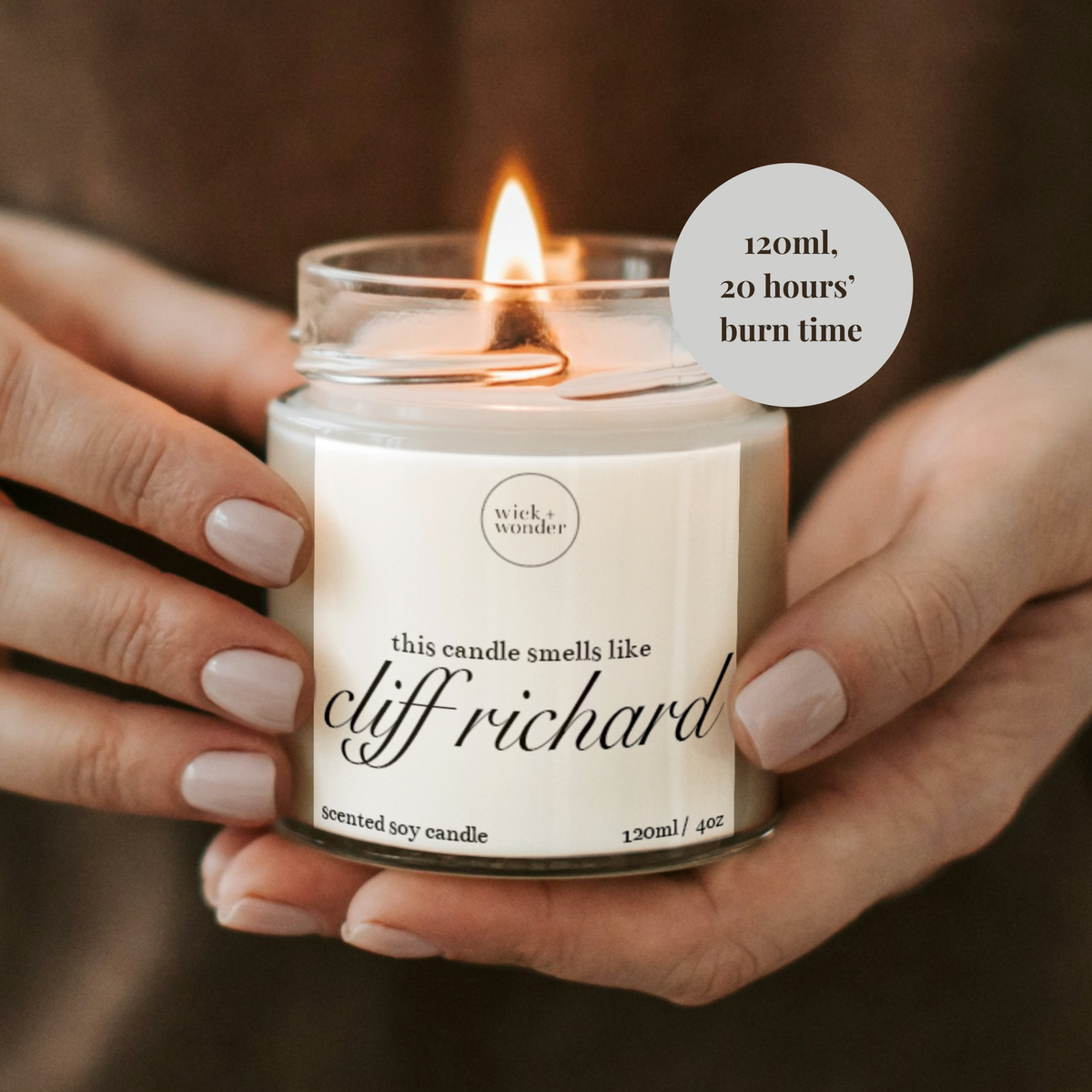 Cliff Richard Candle Gift, Celebrity Candles