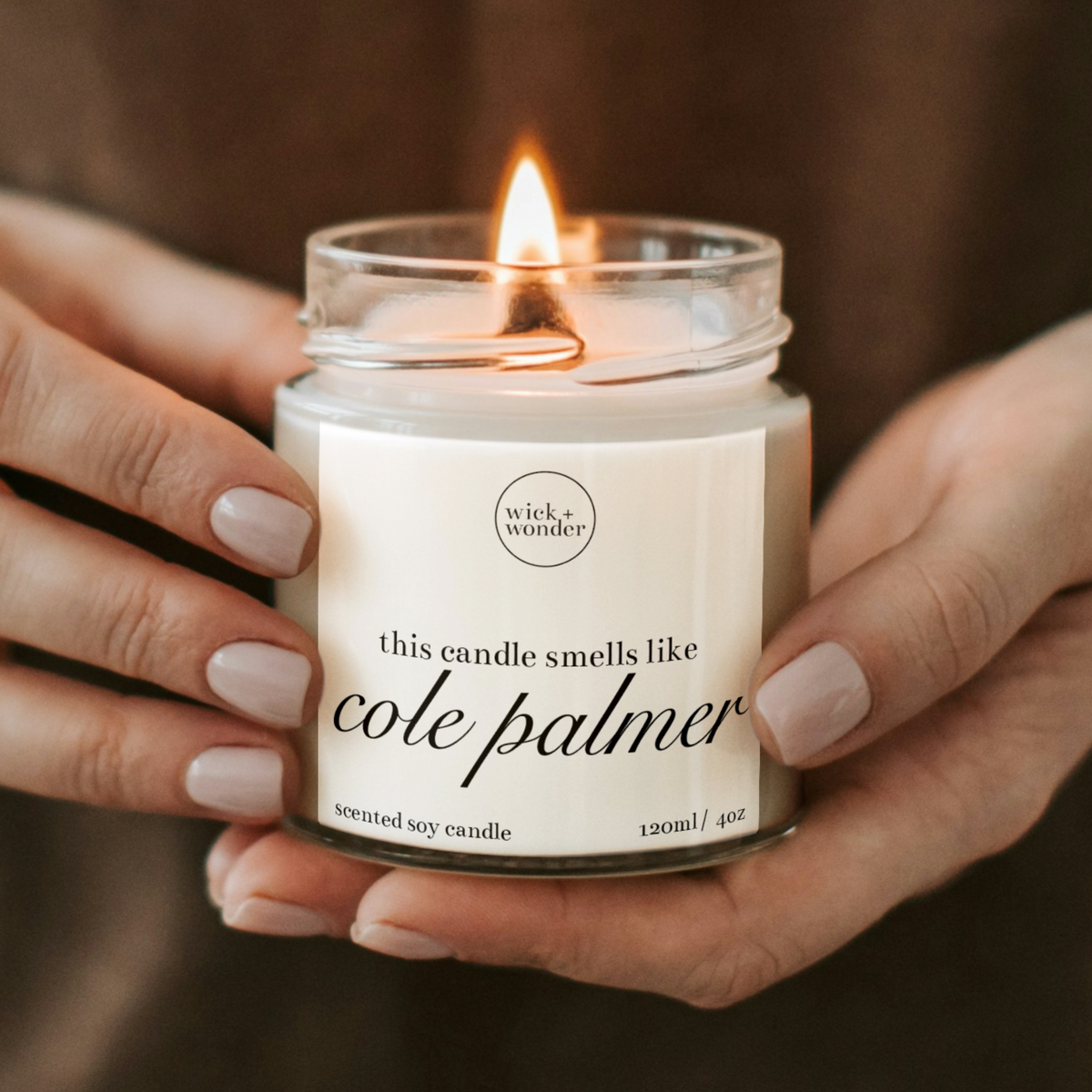 Smells Like Cole Palmer Candle, Football Gifts