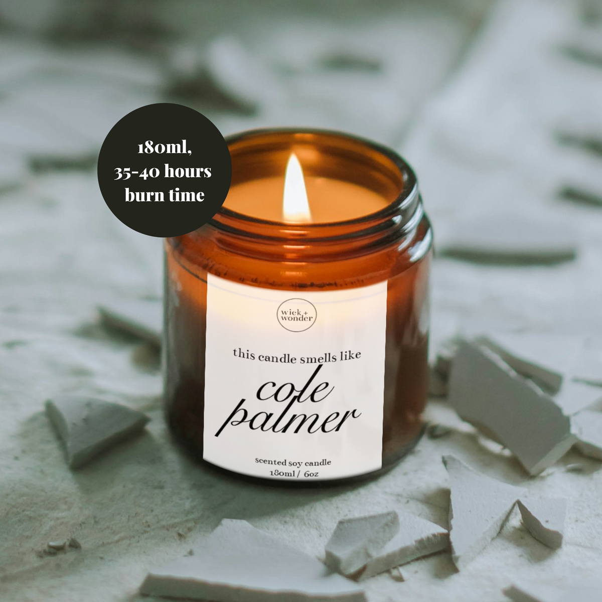 Smells Like Cole Palmer Candle, Football Gifts
