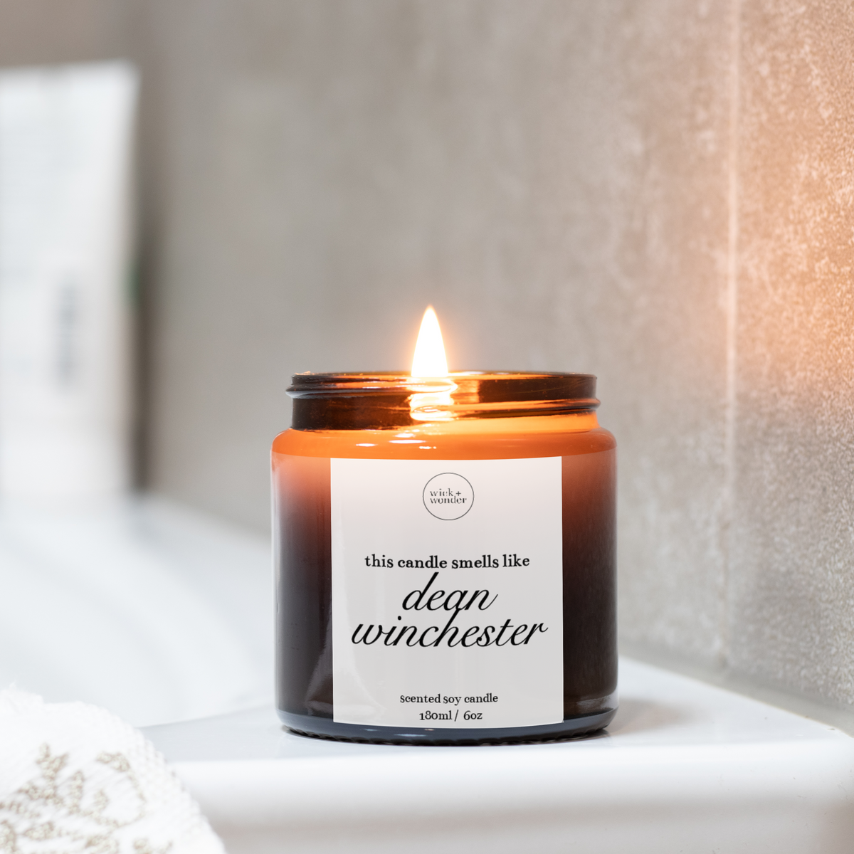 Dean Winchester Candle, Supernatural Gifts