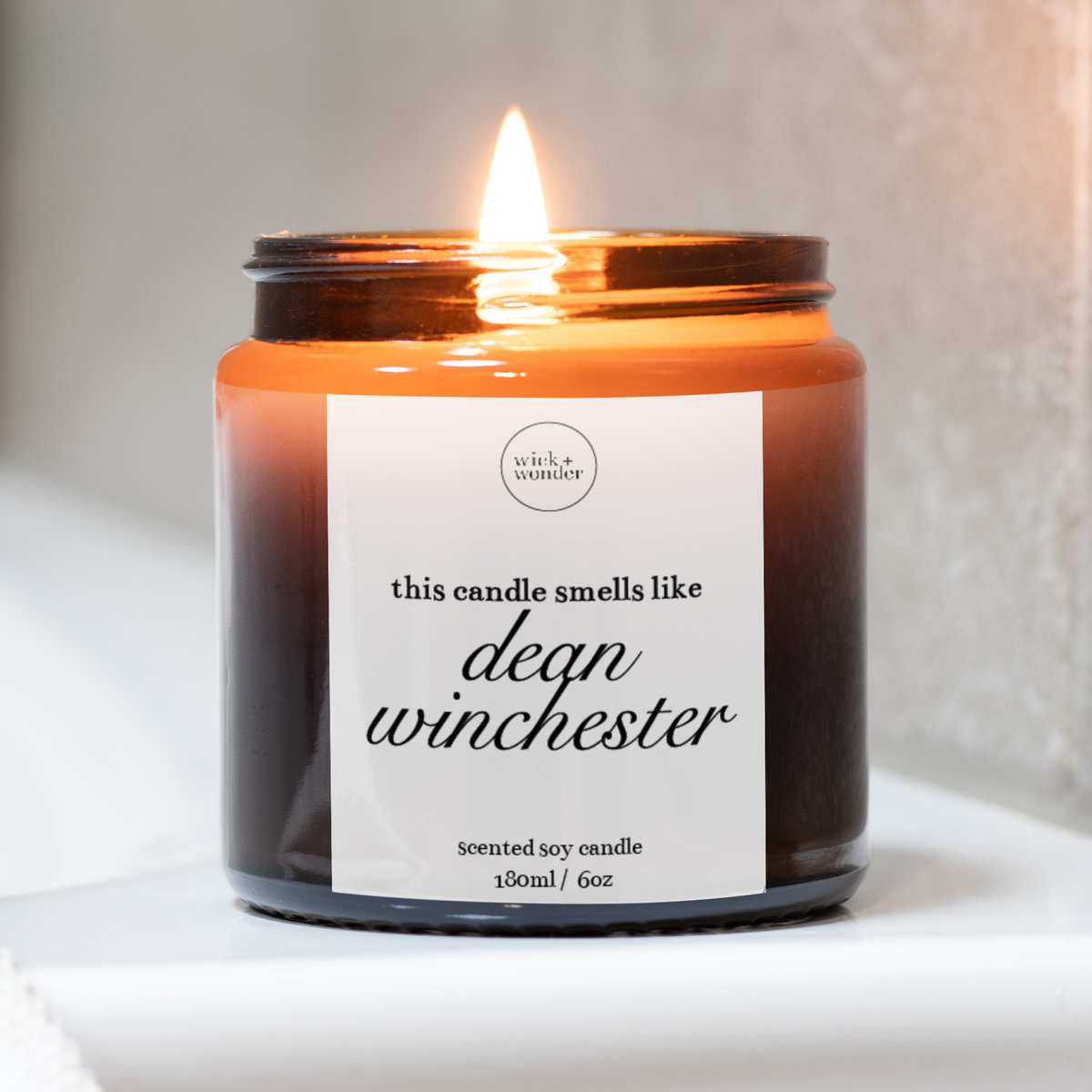 Dean Winchester Candle, Supernatural Gifts