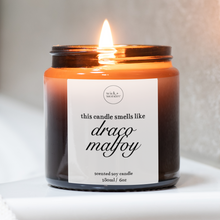 Load image into Gallery viewer, Draco Malfoy Candle, Harry Potter Gifts