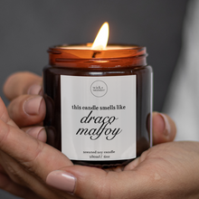 Load image into Gallery viewer, Draco Malfoy Candle, Harry Potter Gifts