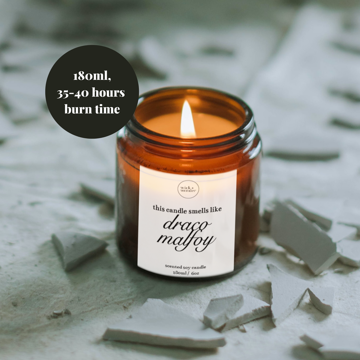 Draco Malfoy Candle, Harry Potter Gifts