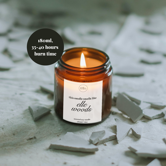 Smells Like Elle Woods Candle, Legally Blonde Gifts