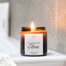 Load image into Gallery viewer, Smells Like Elvis Presley Candle, Celebrity Candles