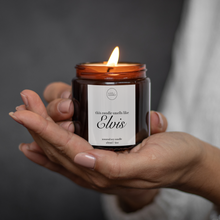 Load image into Gallery viewer, Smells Like Elvis Presley Candle, Celebrity Candles