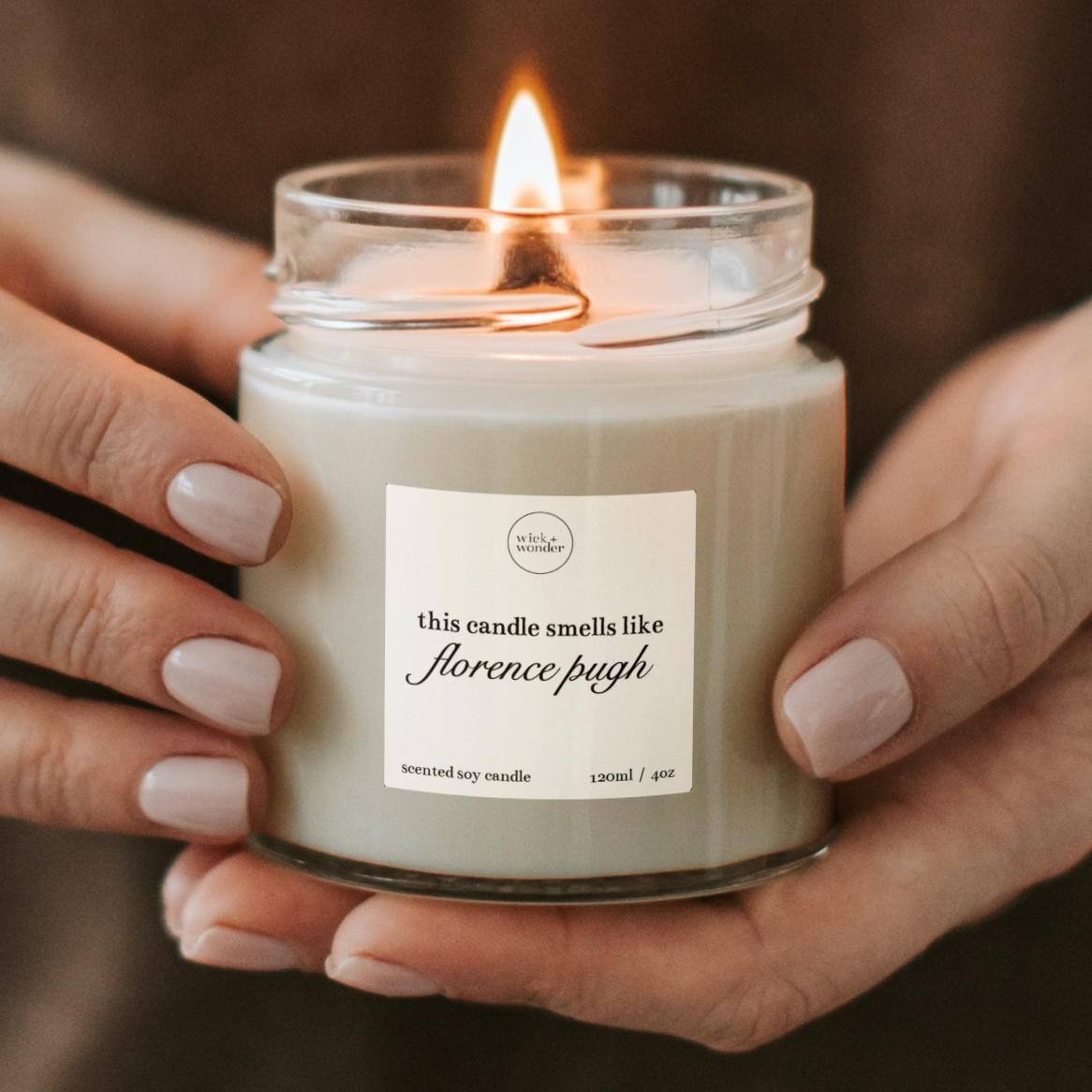 Smells Like Florence Pugh Candle, Florence Pugh Gifts