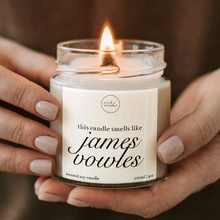 Load image into Gallery viewer, James Vowles Candle, Funny Formula One Gifts