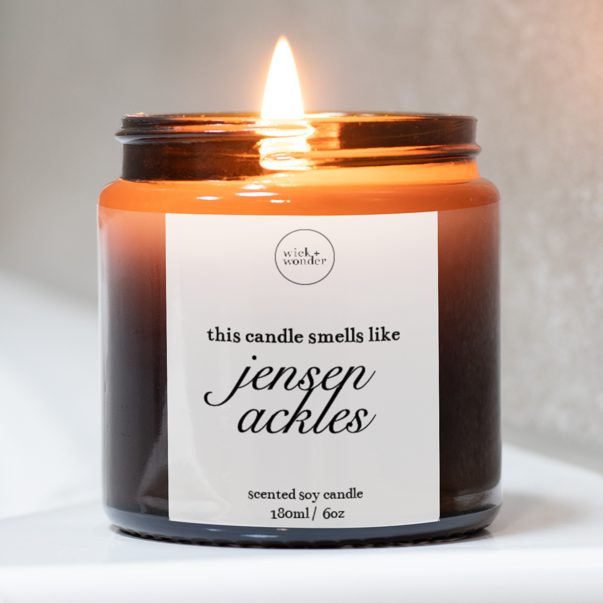 Jensen Ackles Candle, Celebrity Candles