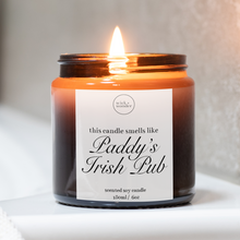 Load image into Gallery viewer, Paddy's Irish Pub Candle, Always Sunny In Philadelphia Gifts