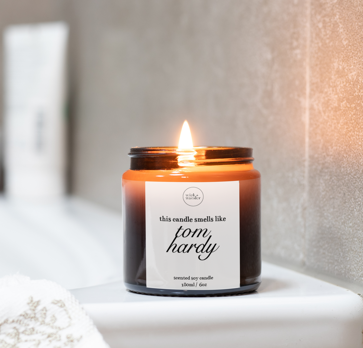 Smells Like Tom Hardy Candle, Tom Hardy Gifts