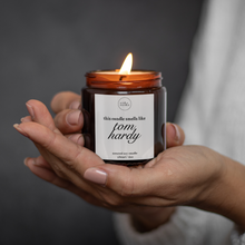 Load image into Gallery viewer, Smells Like Tom Hardy Candle, Tom Hardy Gifts