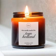 Load image into Gallery viewer, Tom Holland Candle, Spiderman Gifts