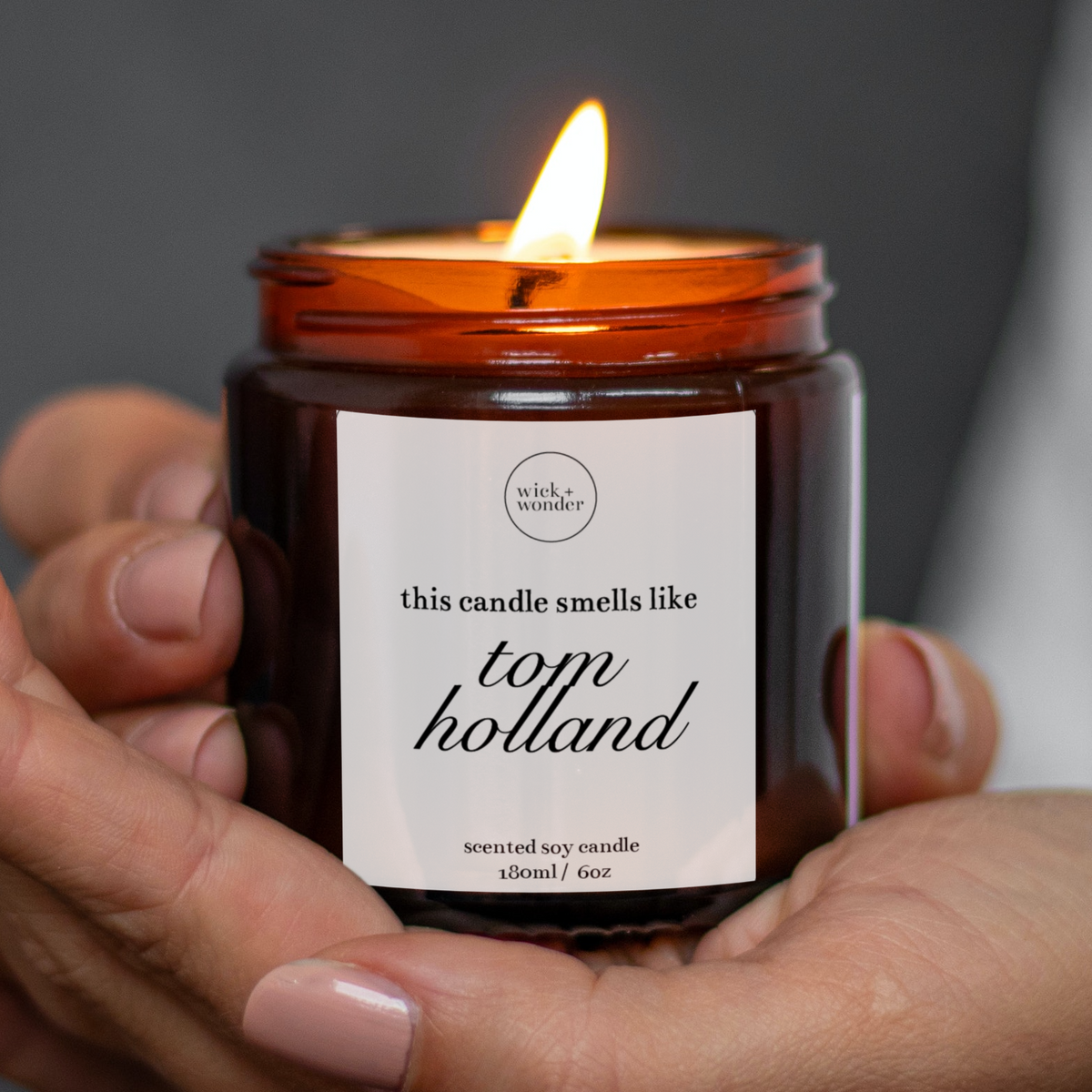 Tom Holland Candle, Spiderman Gifts