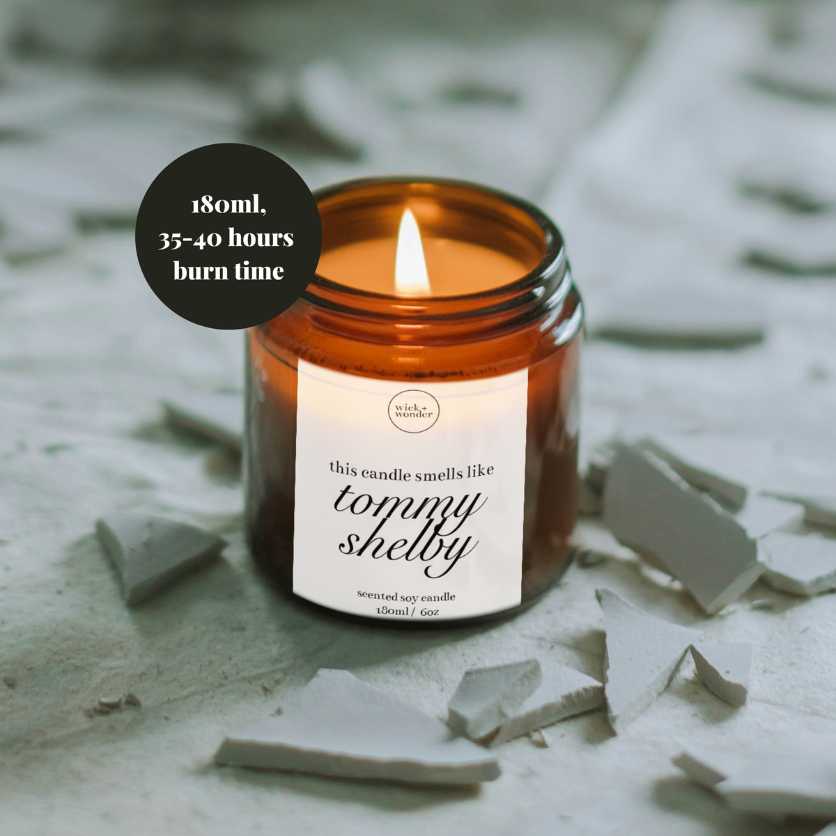 Tommy Shelby Candle, Peaky Blinders Gifts